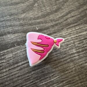 Pink Bandanna Shoe Charm CROCS Jibbitz 5/$20